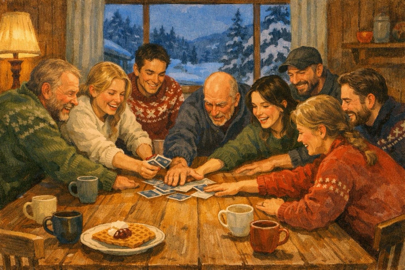 Kortspill for 8 spillere