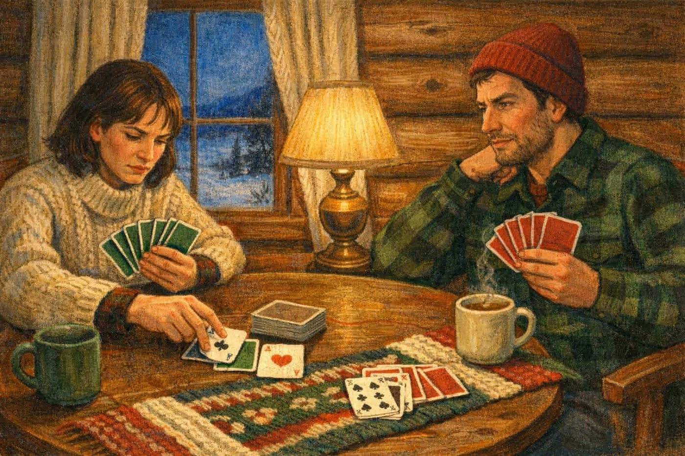 Illustrasjon til Durak: Kortenes rangering