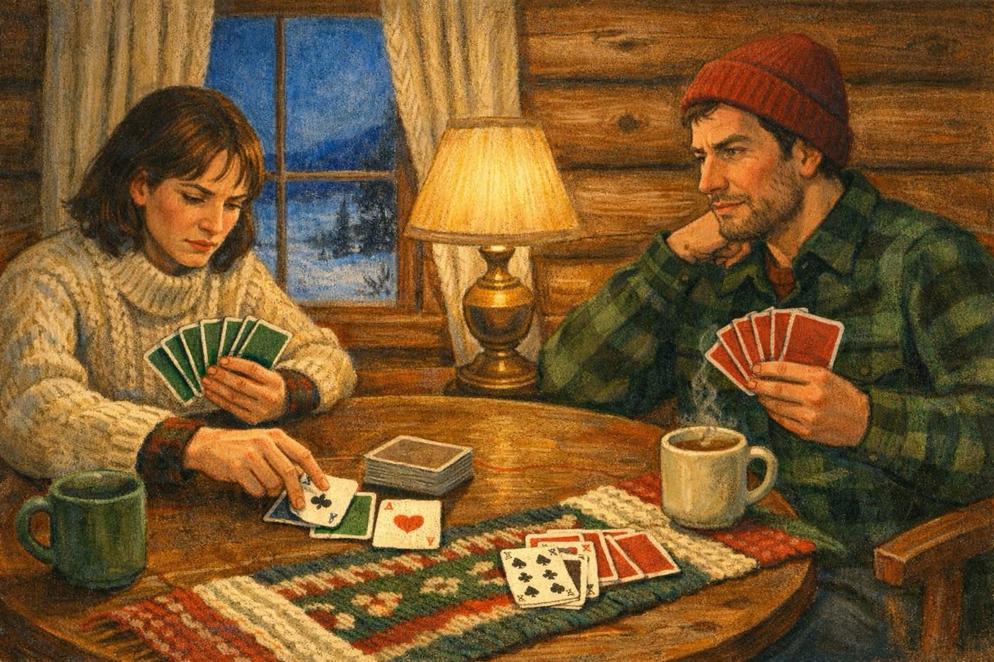 Illustrasjon til Durak: Kortenes rangering