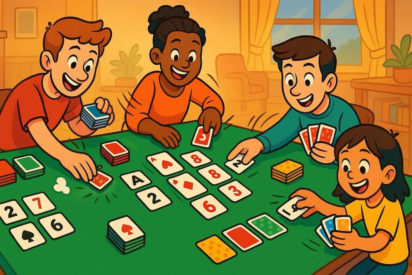 Illustrasjon til Ligretto: Om spillet