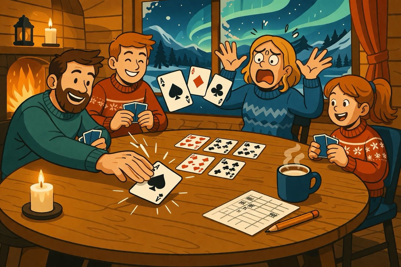 Illustrasjon til Oh Hell: Om spillet