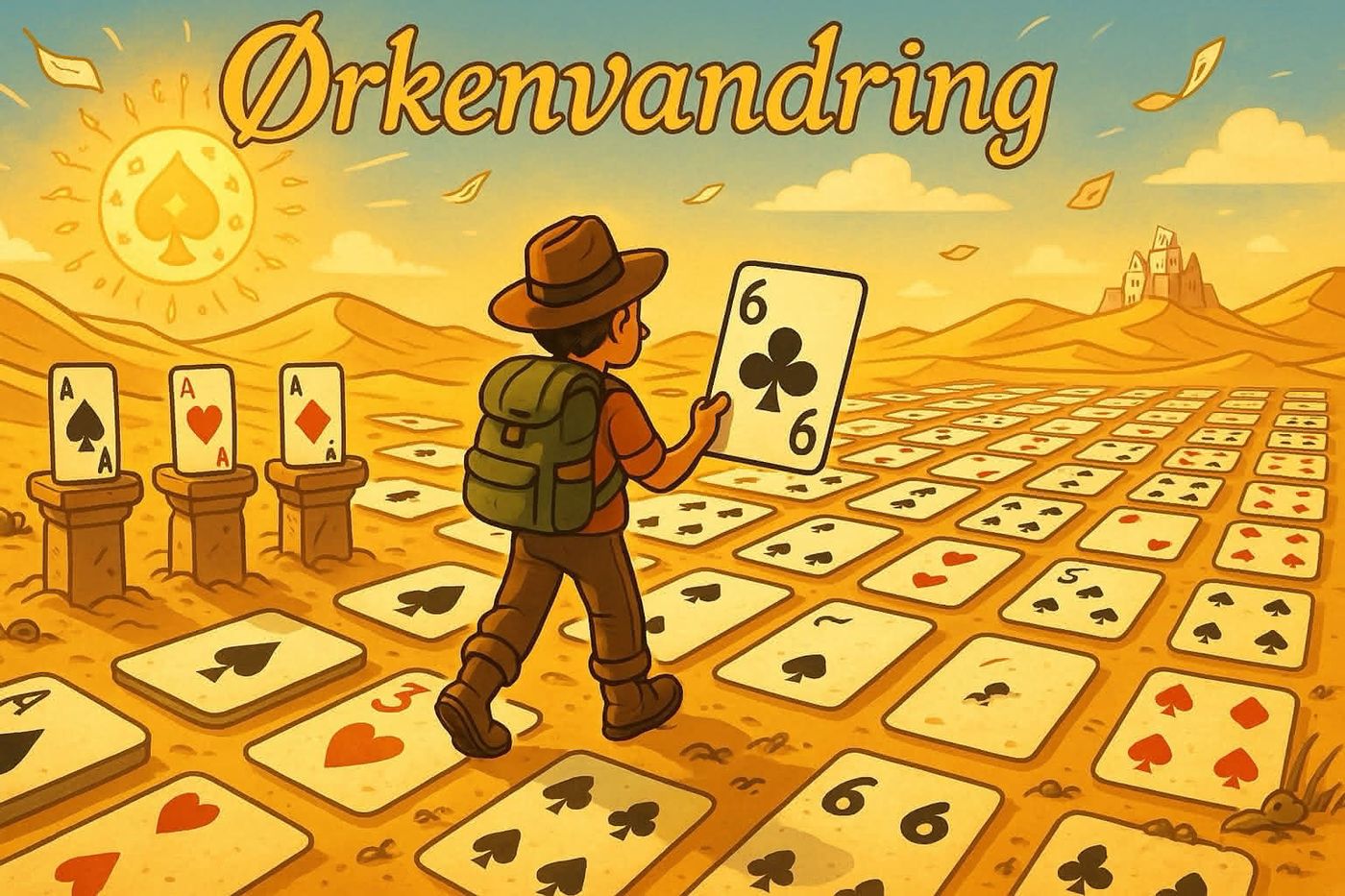 Illustrasjon til Ørkenvandring: Om spillet