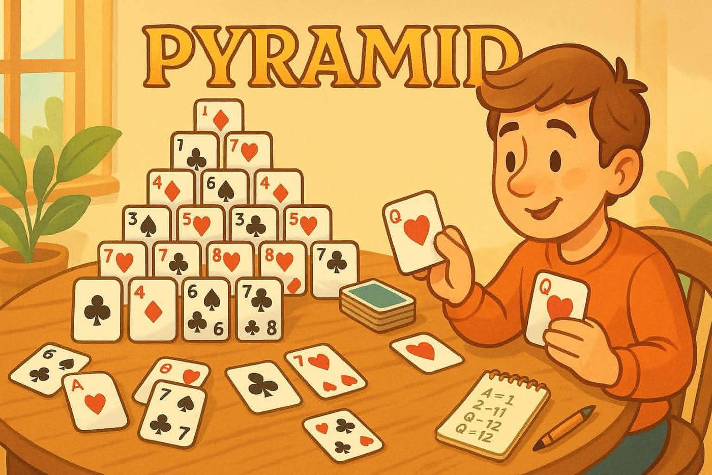Illustrasjon til Pyramidekabal: Forberedelser