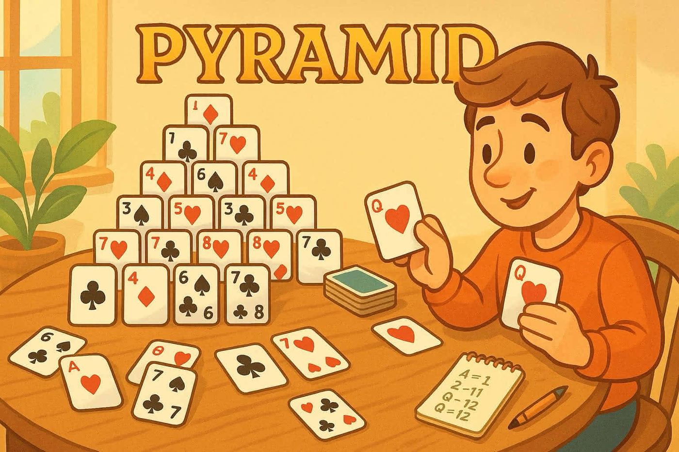 Illustrasjon til Pyramidekabal: Forberedelser