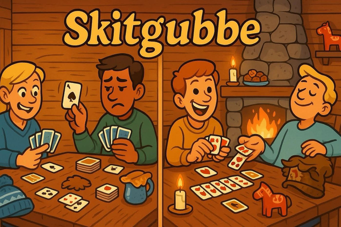 Illustrasjon til Skitgubbe: Om spillet